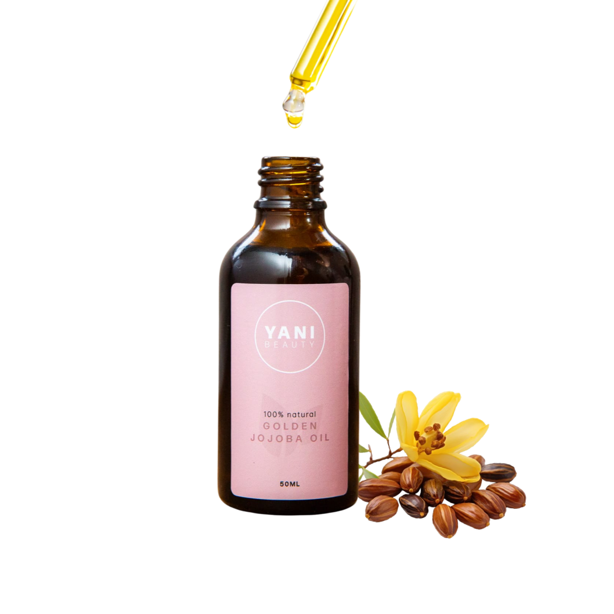 Yani Beauty Golden Jojoba Cleansing Oil bottle
